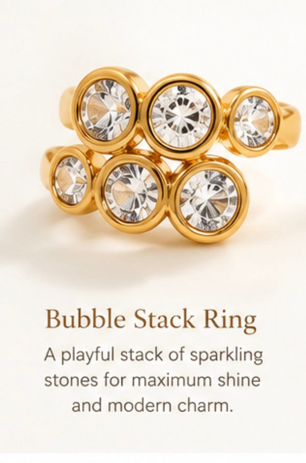 Bubble stack ring