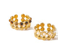 Ember - Tiger stone ring