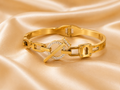 Cara Crystal nail bangle