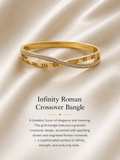 Infinity Roman bangle